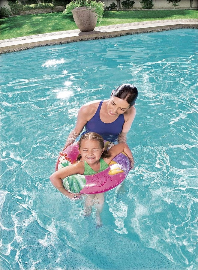 غلان مجموعة ملحقات حمام سباحة للأطفال من جلان، قابلة للنفخ، ملحقات حمام سباحة صيفية، ملحقات حمام سباحة شاطئية، ألعاب مائية ممتعة للكبار (حلقة سباحة مشتركة) - Image 5